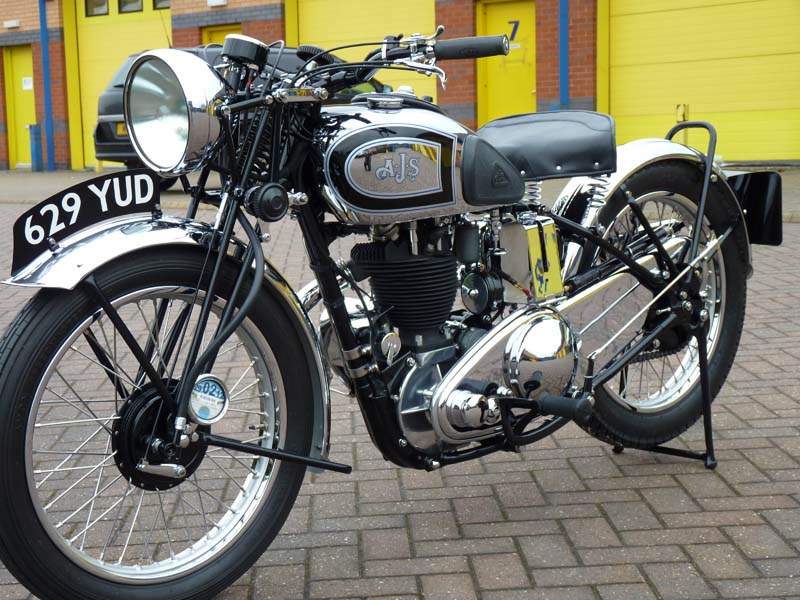 Мотоцикл AJS Silver Streak 500 1938