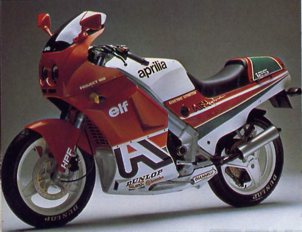 Мотоцикл Aprilia AF1 125 Project 108 Replica 1988 фото