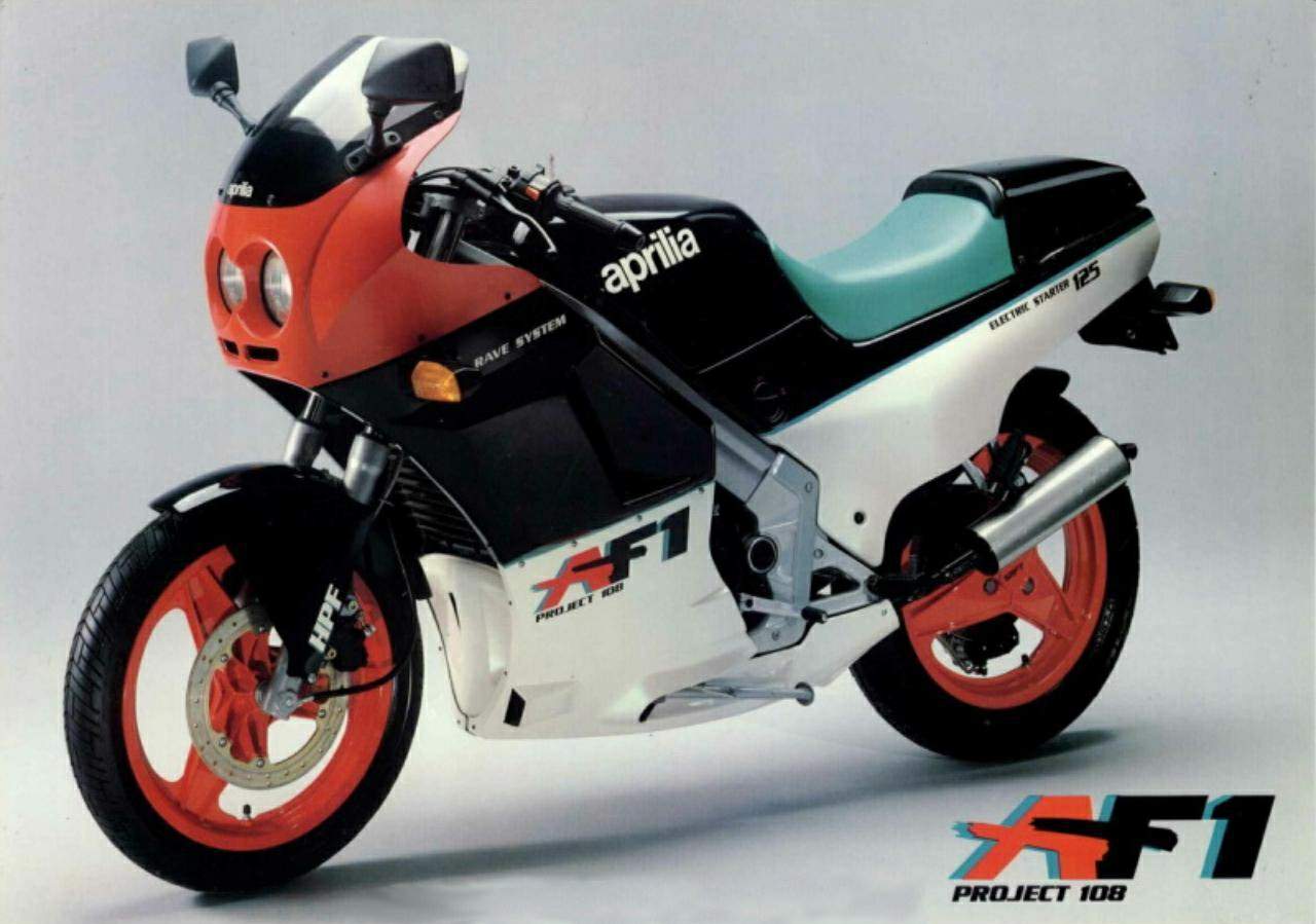Мотоцикл Aprilia AF1 125 Project 108 Sport 1988