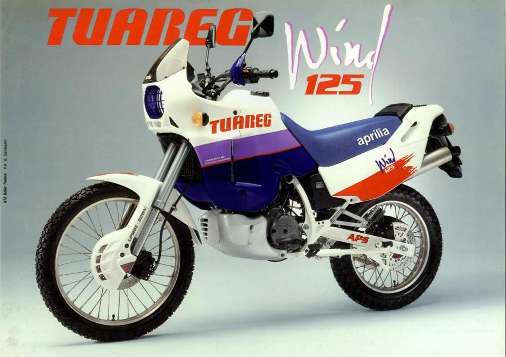 Мотоцикл Aprilia Tuareg 125 Wind 1988