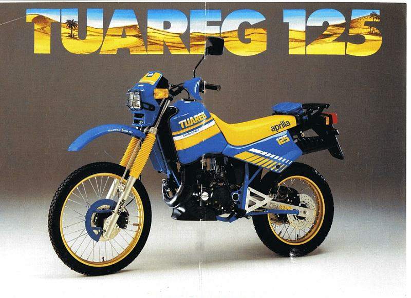 Мотоцикл Aprilia Tuareg 125 1985