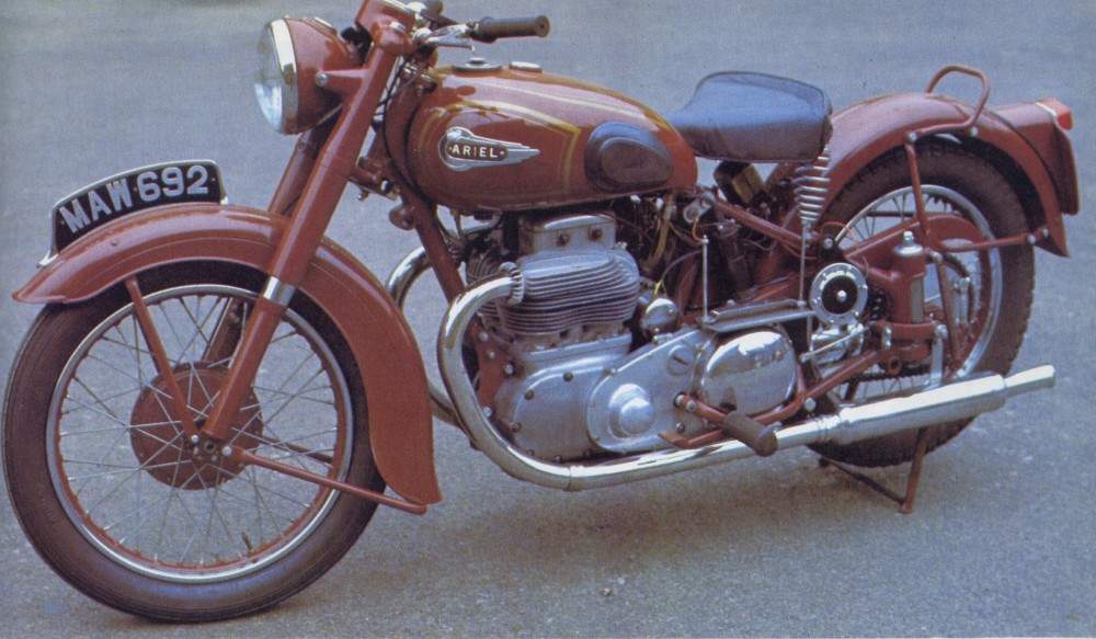 Мотоцикл Ariel Square Four 4G 1000 1936