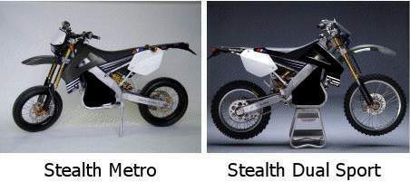 Мотоцикл ATK Le (electric) Stealth Metro / Stealth Dual Sport 2012