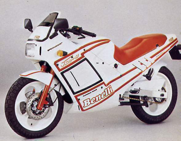Мотоцикл Benelli 125 Jarno 1988