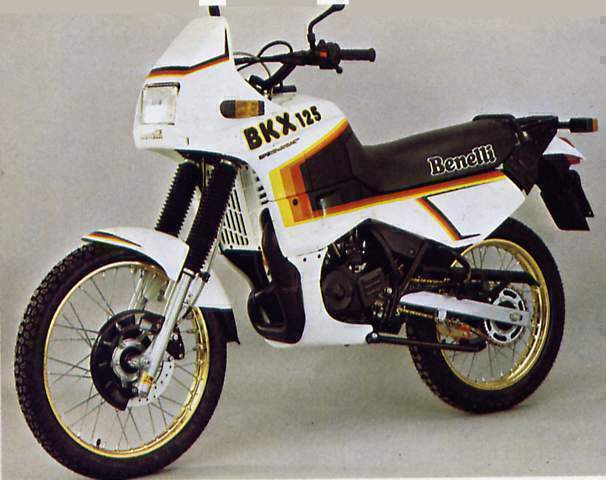 Мотоцикл Benelli 125BKX 1989