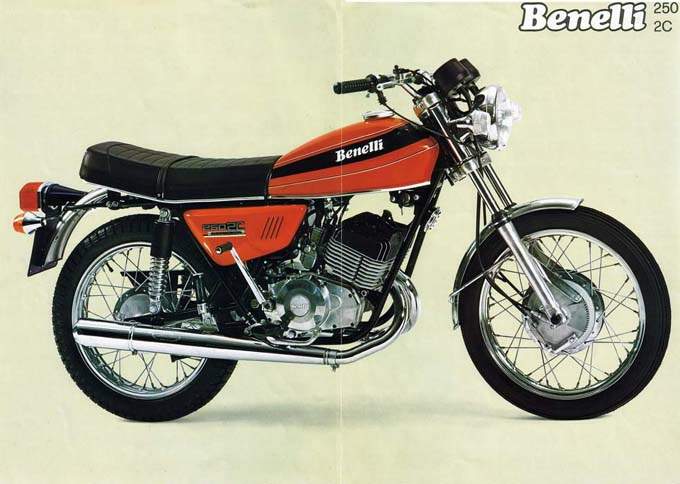 Мотоцикл Benelli 250 2C Phantom 1974