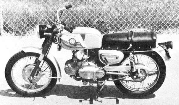Мотоцикл Benelli 250 Barracuda 1967 фото