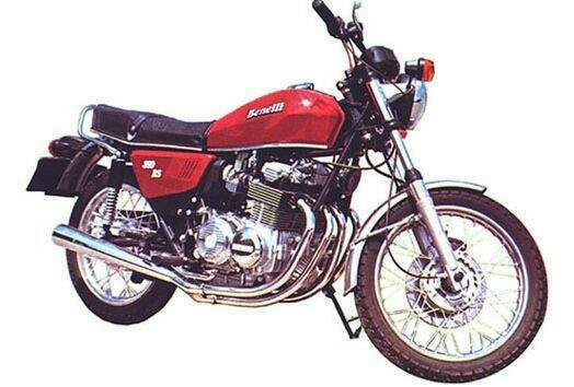 Мотоцикл Benelli 35 0 RS 1980