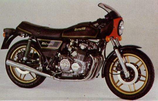Мотоцикл Benelli 354 Sport II 1981 фото
