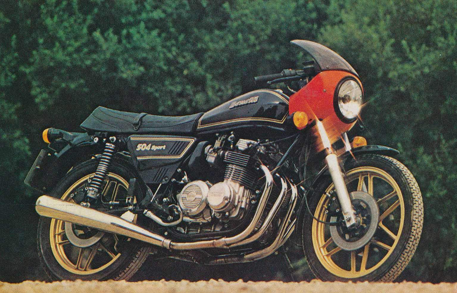 Мотоцикл Benelli 504 Sport 1980