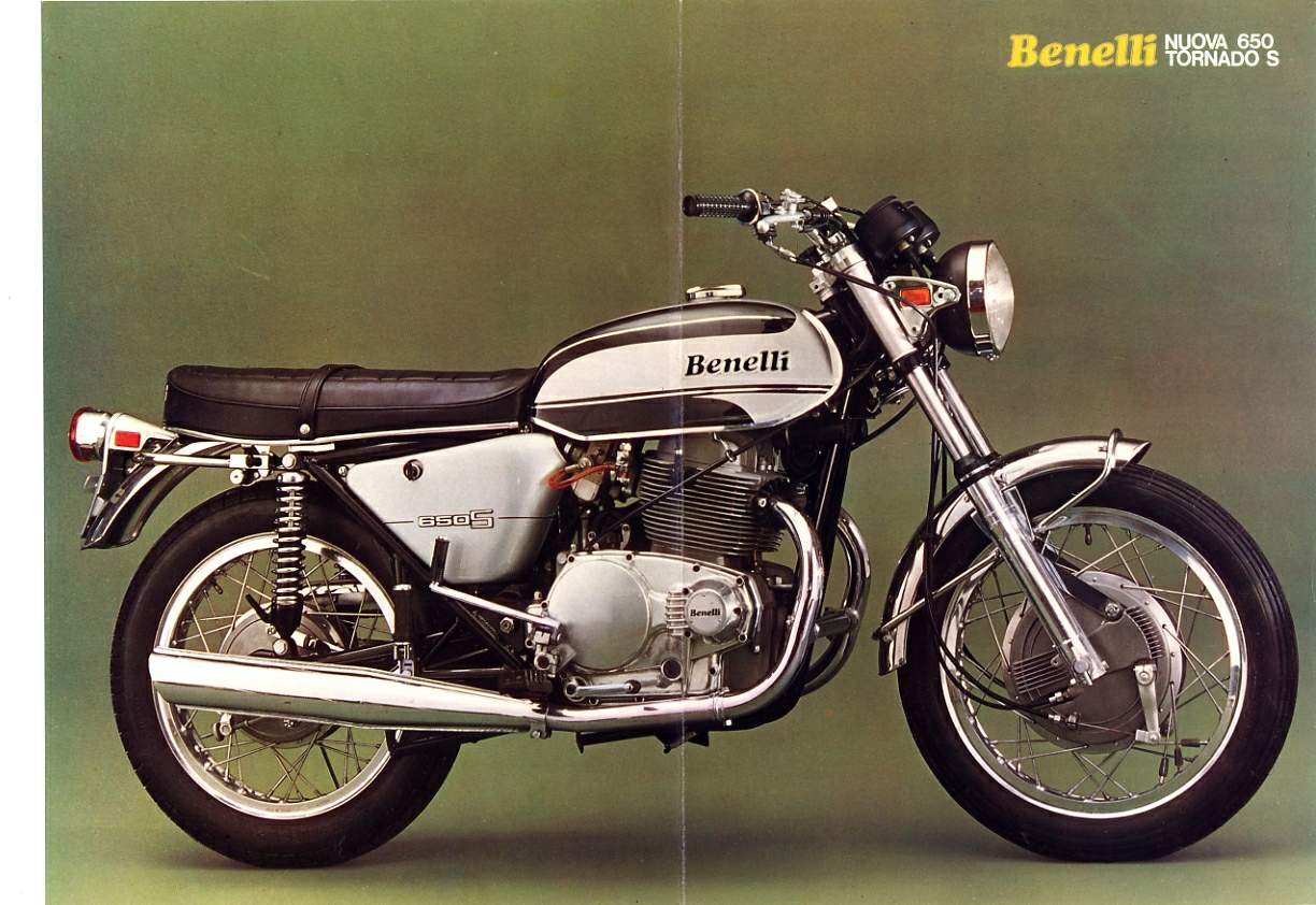 Мотоцикл Benelli 650 Tornado S 1973 фото