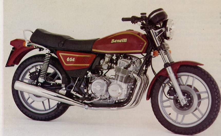 Мотоцикл Benelli 654 Turismo 1980 фото