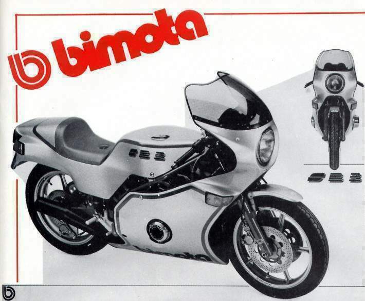 Мотоцикл Bimota SB3 1979