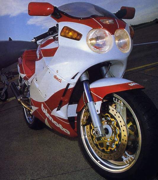 Мотоцикл Bimota YB10 Dieci Biposto 1991 фото