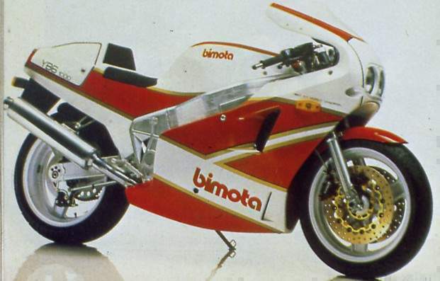 Мотоцикл Bimota YB6 1988 фото