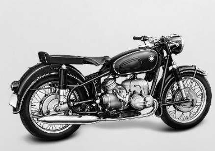 Мотоцикл BMW R 69 1955