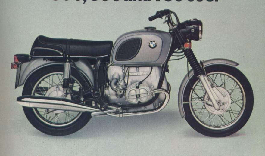 Мотоцикл BMW BMW R 75/5 1969 1969
