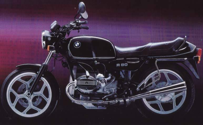 Фотография мотоцикла BMW R 80 Mono 1984