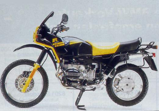 Мотоцикл BMW R 80GS 1990