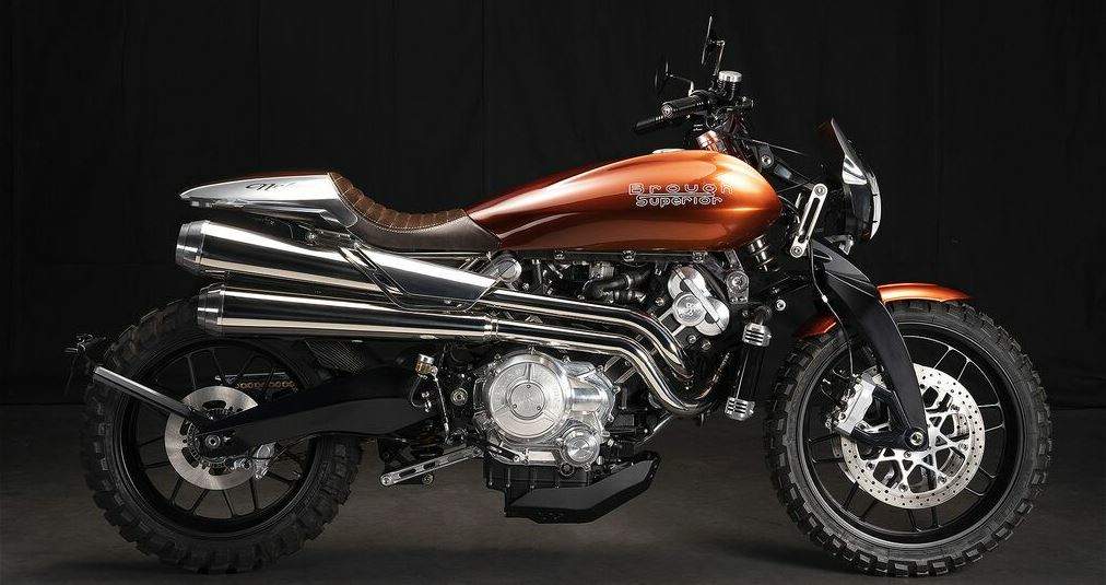 Мотоцикл Brough Superior SS100 Lawrence Nefud Scrambler 2021