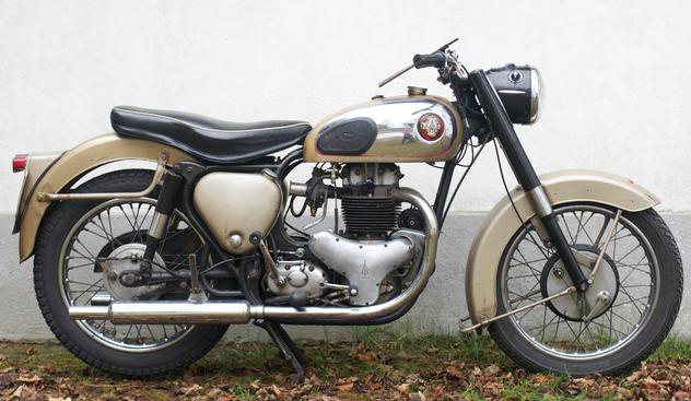 Мотоцикл BSA A 10 Golden Flash 650 1949