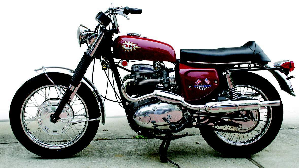 Мотоцикл BSA A 65 Firebird Scrambler 1968