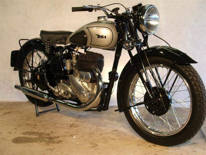 Мотоцикл BSA M 20 1940 фото