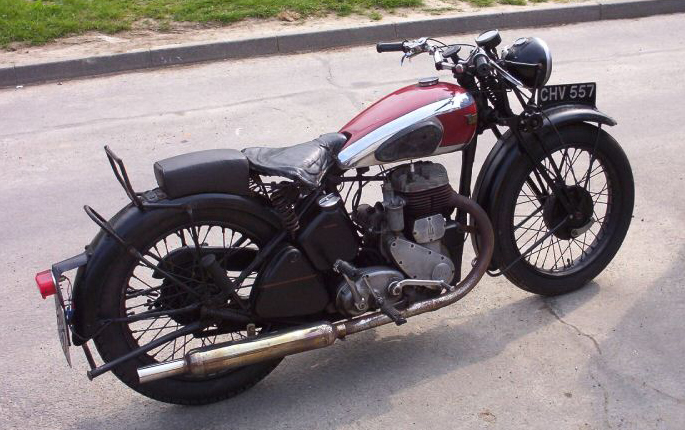 Мотоцикл BSA M 21 1937