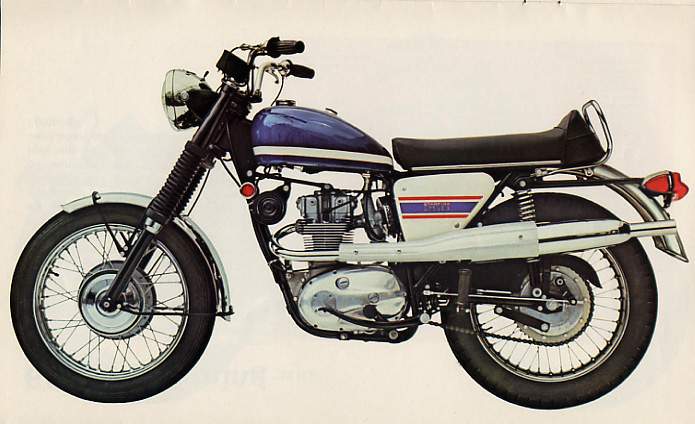 Мотоцикл BSA tarfire 1970
