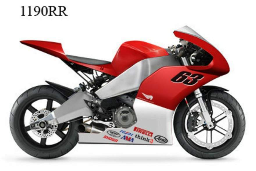 Мотоцикл Buell 1190RR Racing 2011