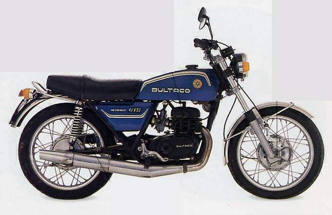 Мотоцикл Bultaco Mettraler 250 1970
