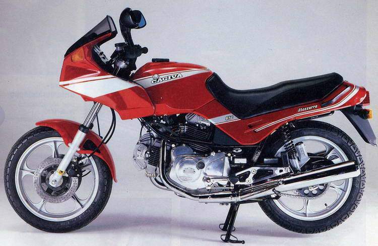 Мотоцикл Cagiva Alazzurra 650 1985