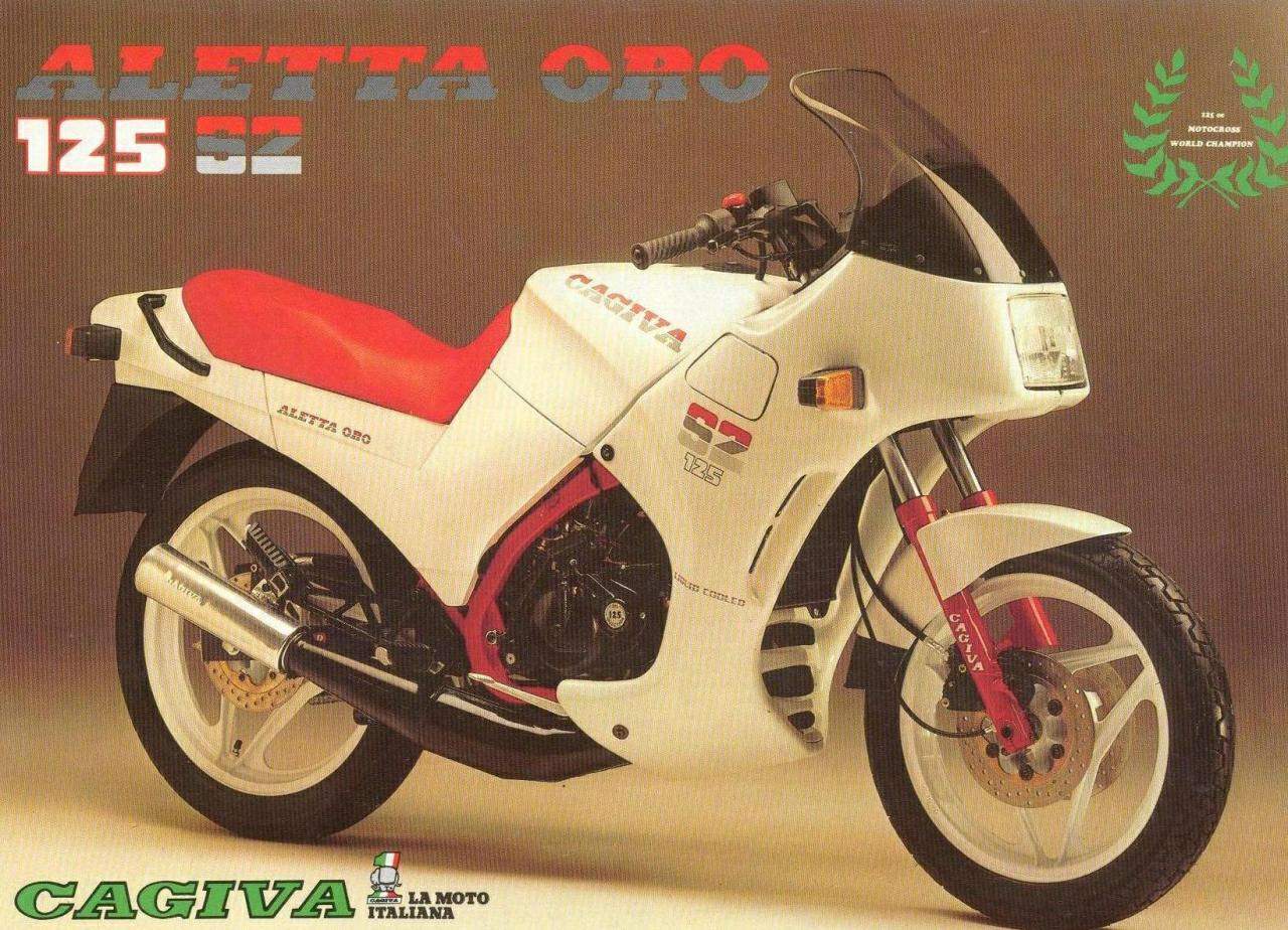Мотоцикл Cagiva Aletta Oro S2 125 1986