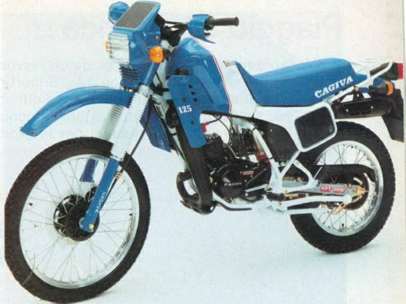 Мотоцикл Cagiva Elafant 125 1984