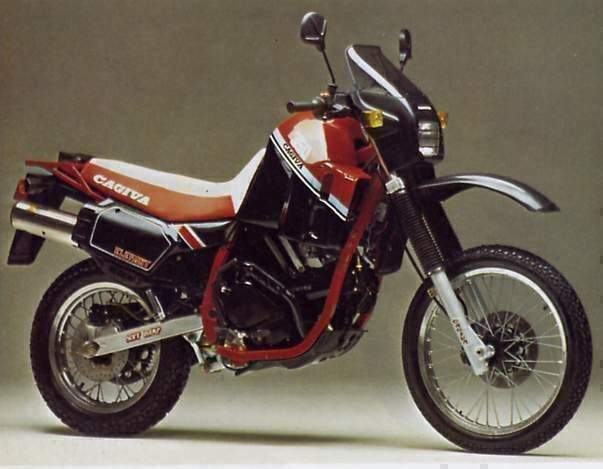 Мотоцикл Cagiva Elefant 350 1987