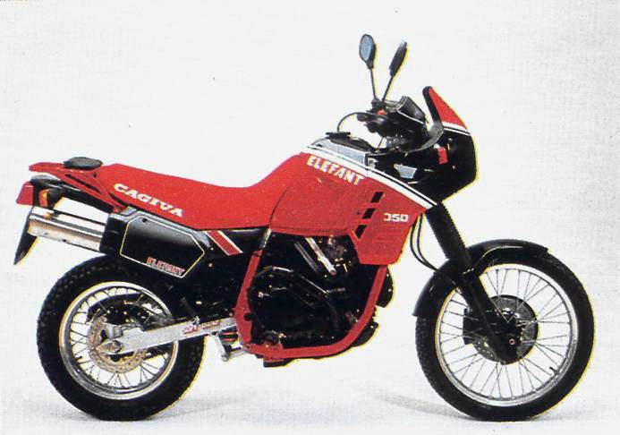 Мотоцикл Cagiva Elefant 350 1991