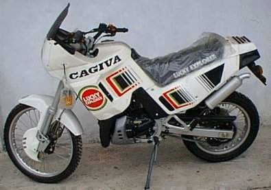 Мотоцикл Cagiva Elefant I25 Lucky Explorer 1988