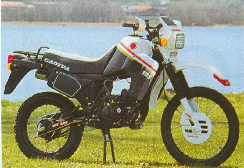 Мотоцикл Cagiva Elefant II 125 Lucky Explorer 1985
