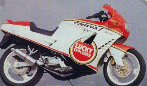 Фотография мотоцикла Cagiva Freccia 125 C12R Lucky Explorer Competition  SP 1990