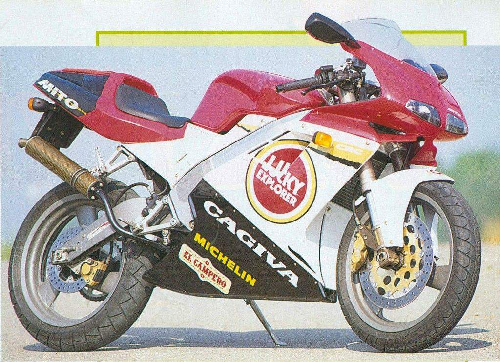 Мотоцикл Cagiva Mito 12 5 Lucky Explorer 1995
