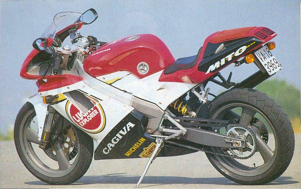 Мотоцикл Cagiva Mito 12 5 Lucky Explorer 1995 фото