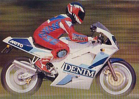 Фотография мотоцикла Cagiva Mito  I Denim 1991