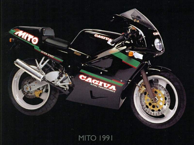 Мотоцикл Cagiva Mito I 19 фото