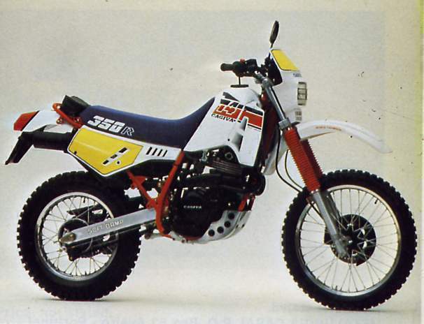 Мотоцикл Cagiva T4 350R  1987
