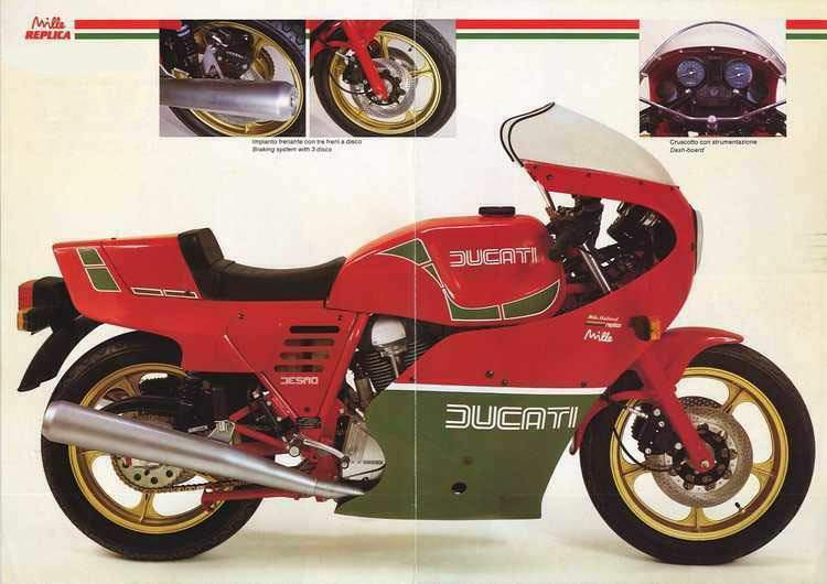 Мотоцикл Ducati 1000MHR 1984