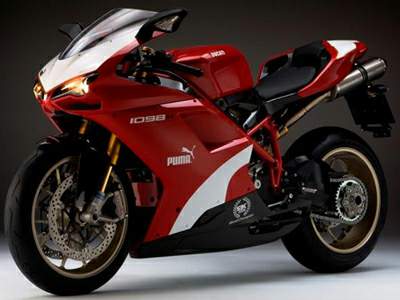 Мотоцикл Ducati 1098R Puma Limited Edition 2009