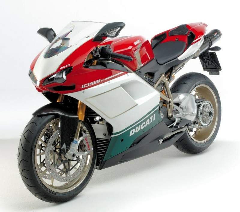 Мотоцикл Ducati 1098S Tri-Colore 2007