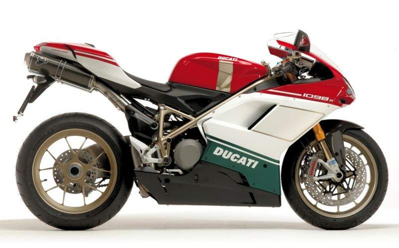 Мотоцикл Ducati 1098S Tri-Colore 2007 фото