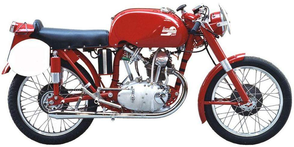 Мотоцикл Ducati 125 Gran Sport "Marianna" 1955 фото