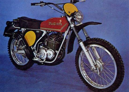 Мотоцикл Ducati 125 Regolarita 1970